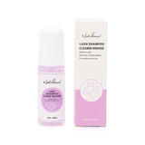 NATUHANA 60ml Gentle Lash Cleansing Mousse No Irritation Eyelash Shampoo for Extensions Grafting Makeup Remover Glue Cleanser