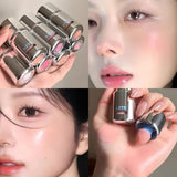 AZTK JC04 Water To Powder Liquid Blush Soft Matte Natural Flush Brightening Cheek Tint Lightweight Blendable Waterproof Makeup