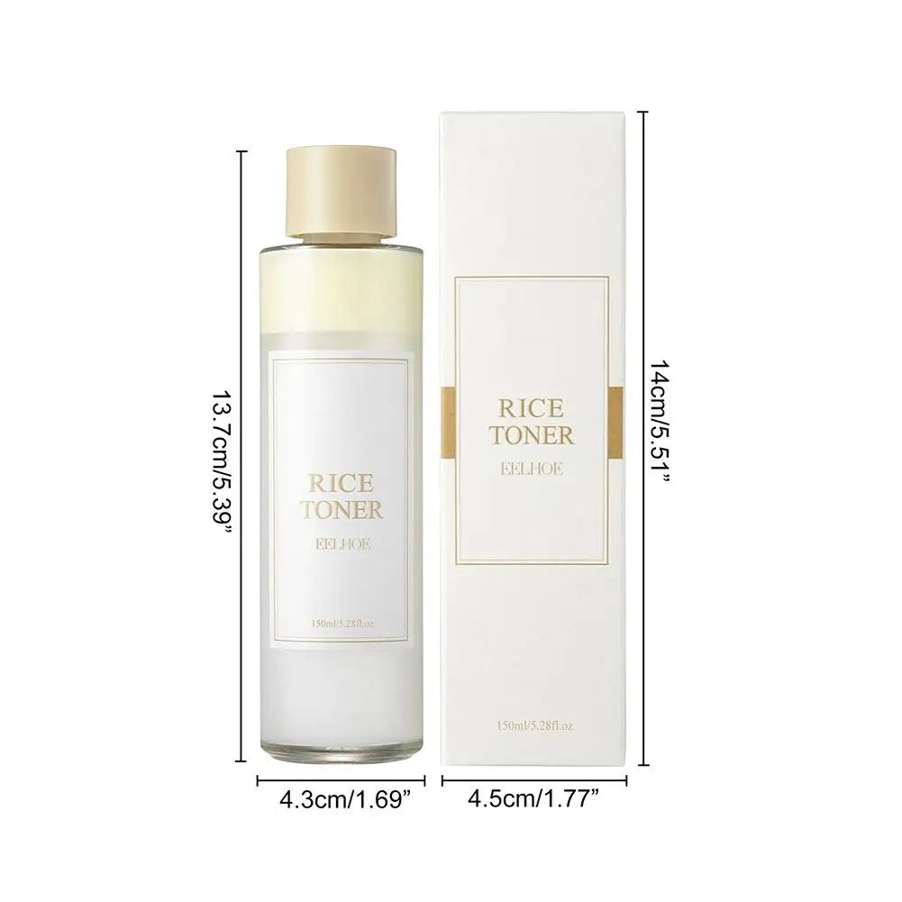 150ml Rice Toner Moisturizing Skin Care Hydrating Soothing Gentle Nourishing Brightening For Young Glowy Korean Skin Care