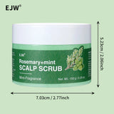 Hair Growth Spray,Scalp Scrub,Rosemary Scalp Exfoliator Scrub Shampoo,Hair Booster Serum,Strengthens Hair Roots,Helps Strengthen