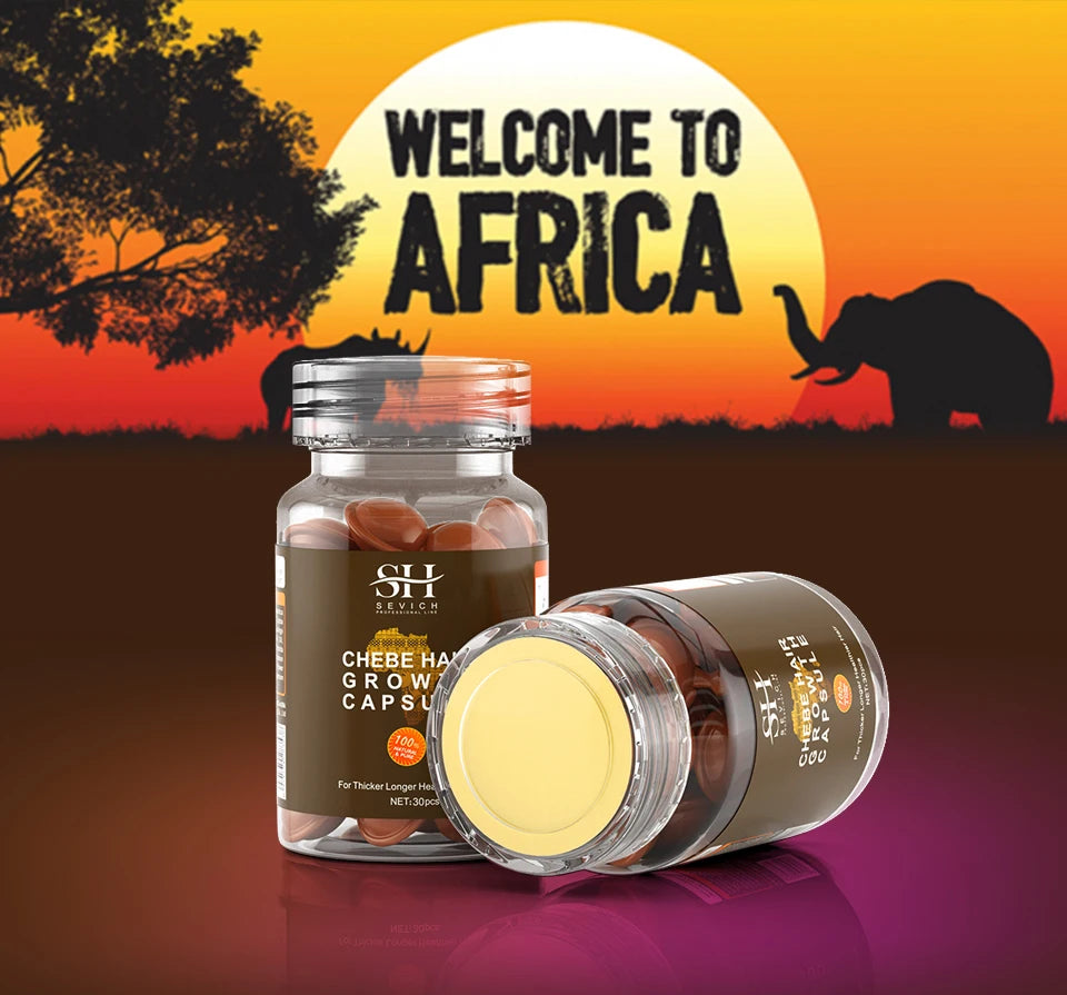 Fast Hair Growth Oil African Crazy Traction Alopecia Chebe Hair Mask Anti Hair Break Hair Strengthener Hair Loss Treatment Spray