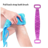 Bath Towels Scrubber Rubbing Back Peeling Massage Body Sponge Silicone Back Brushes Shower Belt Extended Skin Clean Brushes