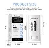 Lakerain Exfoliating Body Stick Multiple Glycolic Acid Cleaning Long-lasting Moisturizing Nourishing Smoothing Skin Care