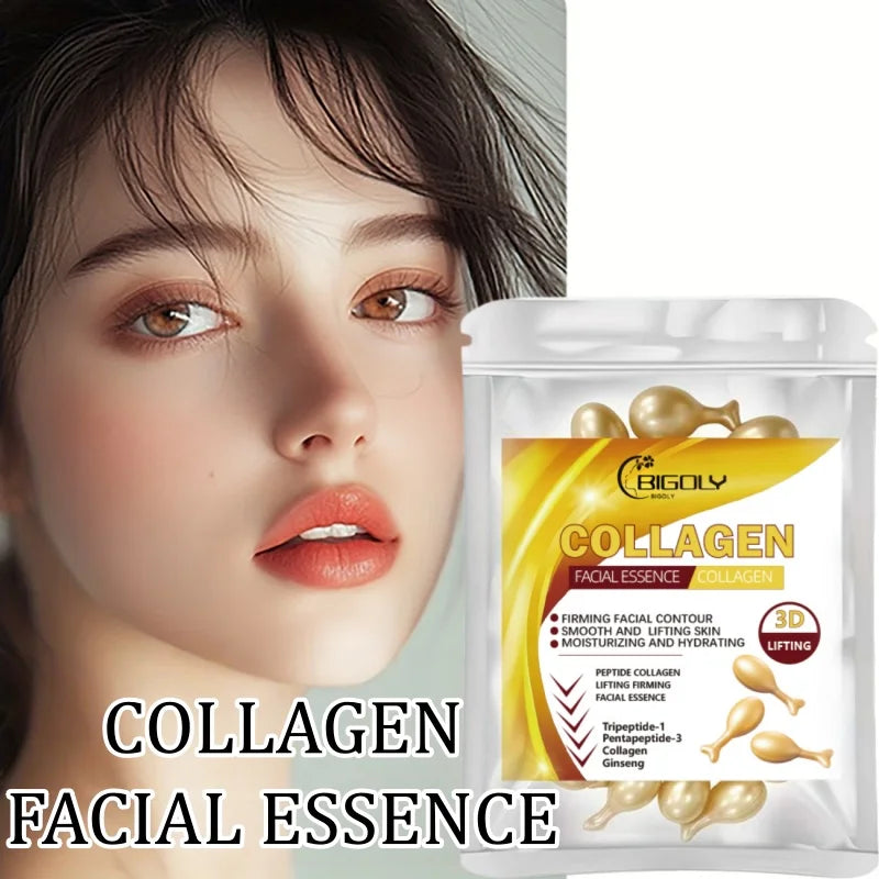 Collagen Facial Essence Capsules – Hydrating & Firming Serum