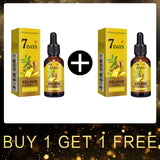 EELHOE Ginger Oil for Hair Growth Smooth Split Ends in Hair Strengthener Dense Prevent Hair Loss Woman Ginger Essential Oil 40ml