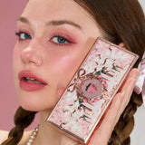 Flower knows Strawberry Cupid Collection Facial Complexion Palette Blush Eyeshadow Highlighter Flower Know Face Bronzer Palette