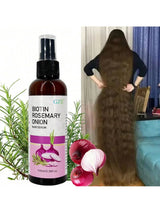 GZE Biotin Rosemary Onion Hair Serum Moisturizing Hair Serum Strong Hair Heat Protection Anti-Breakage For Dry And Damaged Hair