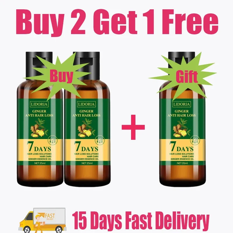 Hair Growth Serum 7 Days Fast Regrowth Essential Capsule Anti Hair Loss Baldness Repair Damaged Scalp Treatment For Women Men