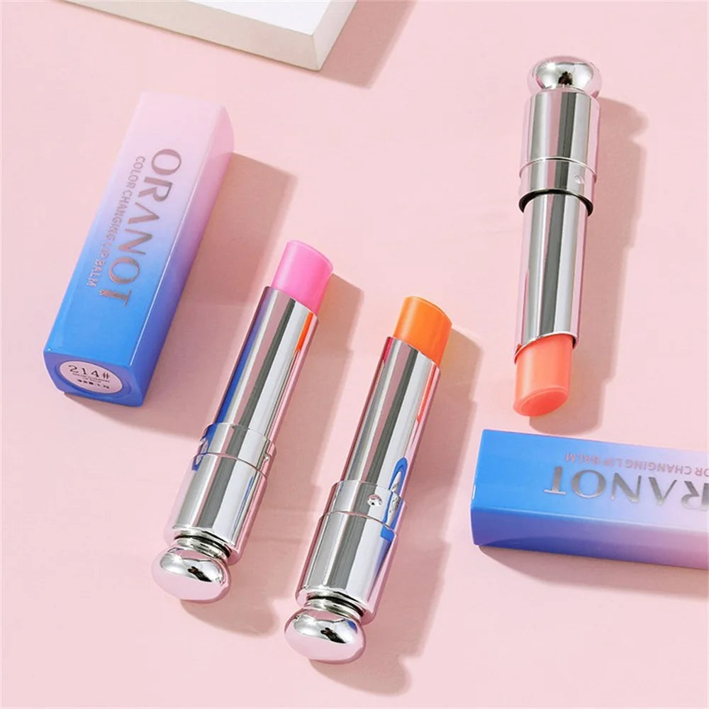 Color-Change Gradient Lipstick – Moisturizing, Waterproof Long-Lasting Tint, Glossy Finish, Unisex, Holiday
