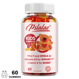 Children's Multivitamin Gummies - with Vitamin C, Omega-3 Fish Oil - Boosts Immunity and Supports Brain Health