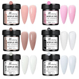 150g Large Capacity Nail Extension Gel Acrylic Semi-Permanent UV/LED Gel Varnish Suitable for DIY Design Nail Art Extension Tool