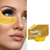 50/60/80/100 Pcs Crystal Collagen Gold Eye Mask Anti Dark Circles Beauty Patches For Eye Skin Care Korean Cosmetics