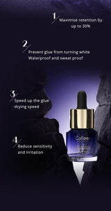 Gollee Lash Extensions Primer 15ML Eyelash Super Bonder Increased Durability Help Eyelashe Bonder Fixing Lasting Adhesive Makeup