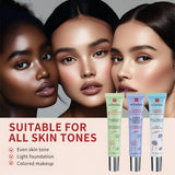 Centella Asiatica Brightening Concealer CC Cream Sunscreen Facial Pore Concealer Even Skin Tone Moisturizing Primer