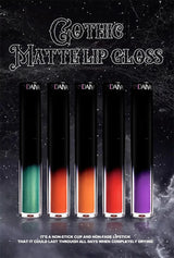12 Color Halloween Dark Lip Gloss Matte Colorful Non Fade Liquid Lipstick Kit Waterproof Lasting Black Red Blue Velvet Lipsticks