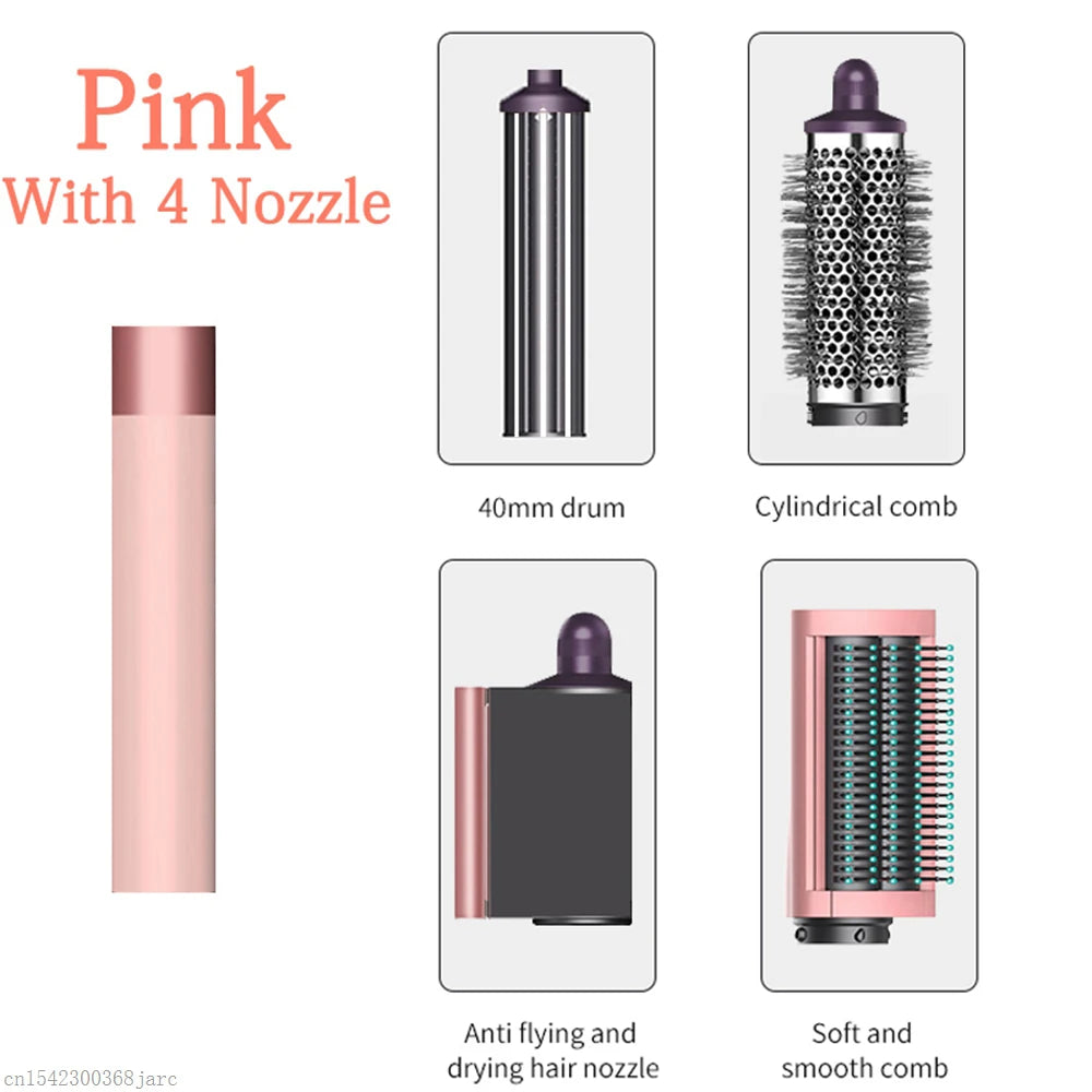 SenCiciMen X9 Multi Hair Styler Curling Iron Hair Hot Air Brush Curling Barrel Hair Dryer Salon Professional Curly Hair Styler