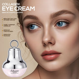 Collagen Massage Eye Cream - Hydrating & Firming Eye Contour, Gentle Care for Eye Area Lightweight Gel Texture for Smooth Skin