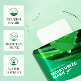 10pcs Fruits Facial Masks For Face Skincare Moisturizing Brightening Hydrating Firming Face Mask Beauty Face Skin Care Products