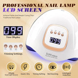 81 LED, Auto Sensor, 4 Timer Settings, Fast Curing for Gel Polish Manicure & Pedicure