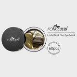60pieces FONCE Women's Golden Moisturizing Eye Mask Patch, Moisturizing and Moisturizing,Easy to Absorb,Mild and Non Irritating