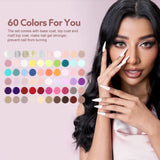 Venalisa HEMA TPO FREE Nail Gel Polish Glitter Gorgeous Full Coverage Soak Off UV LED French Nail Jelly Pink Nude Collection