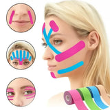 2.5CM*5M Kinesiology Tape For Face V Line Neck Eyes Lifting Wrinkle Remover Sticker Tape Facial Skin Care Tool Elastic Bandage