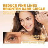 HOYGI 5D Peptide Eye Cream Relieve Puffiness Reduce Dark Circles Firming Fade Fine Lines Nourishing Smoothing Eyes Skin Care