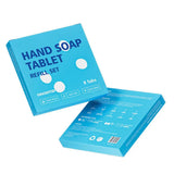 Hand Soap Tablet Refills 8pcs Foaming Hand Wash Tablet Refills Refreshing Fragrance Hand Washing Tool for Business Trip Travel