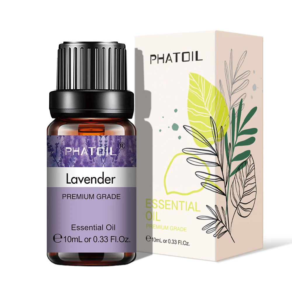 10ml Lavender Essential Oils Pure Natural for Diffuser humidifier Aromatherapy Jasmine Vanilla Aroma Oil DIY Candle Soap