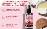 LOCKMIO Thermal Protect Spray Moisturizing & Nourishing Protect Hair Repair Heat Damage Conditioner Anti-frizz Hair Care Product
