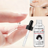 YOUNGCOME Kojic Acid Serum &Cream Bundle - Brightening Set for Dark Spots, Acne Scars, Anti-Aging Evens Skin Tone 2-in-1 Skincar