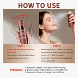Makeup Fixer Spray Long-Lasting Oil Control Natural Matte Non Drying Weightless Makeup Liquid Blurring Balm Setting Spray