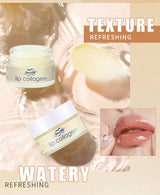 Hyaluronic Acid Collagen Sleep Lip Mask 20g Deep Hydration Lasting Moisturizing Exfoliation Day and Night Can Be Given