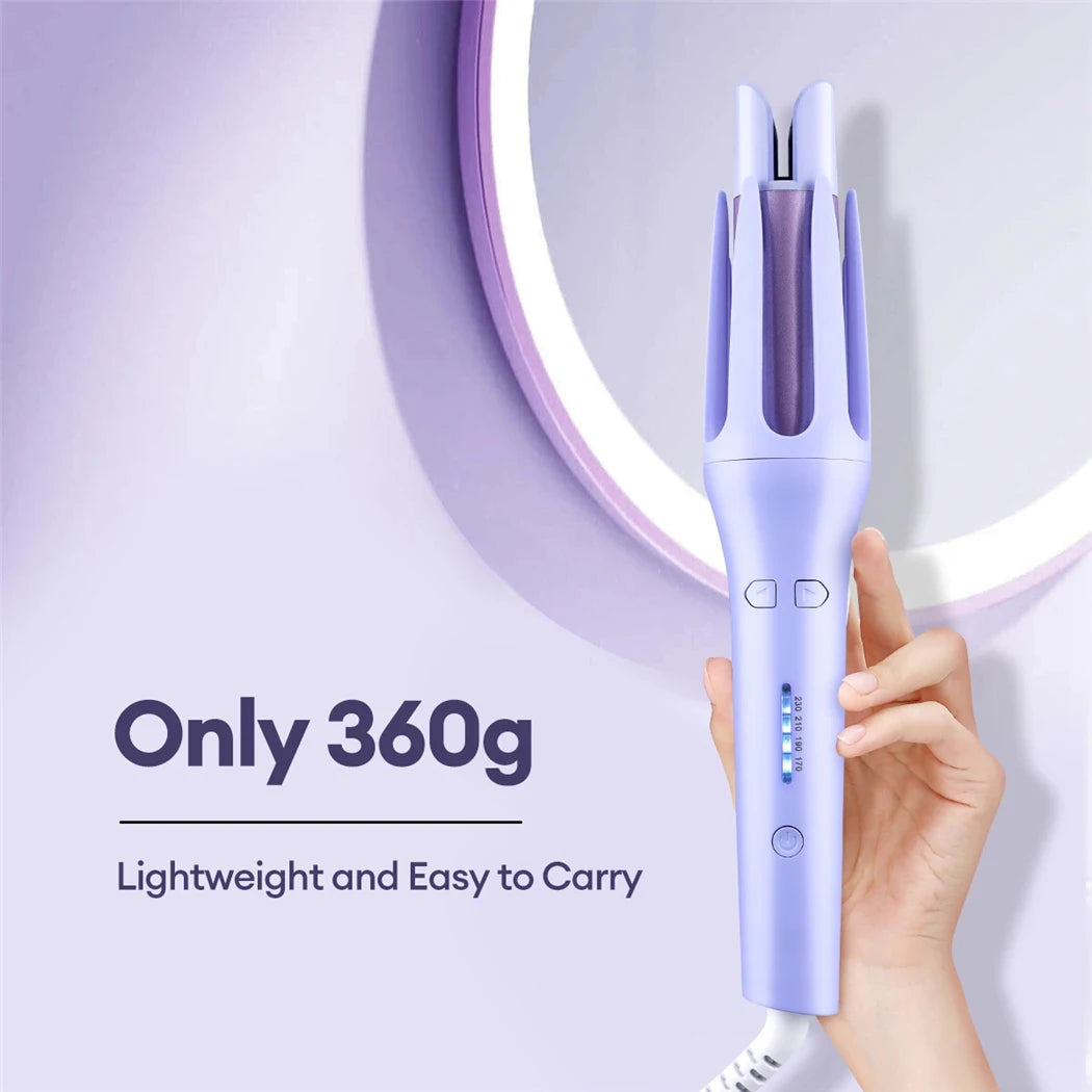 Tinsol 32mm Automatic Curling Iron Automatic Rotating Ceramic Curler Professional Curling Iron Curling Iron Curler