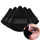 10-100pcs Triangle Mini Velvet Powder Puff Foundation Face Concealer Applicator Cosmetic Finger Sponge Puff Beauty Makeup Tools