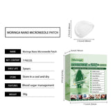 10 In 1 Overnight Microneedle Patch Natural Moringa Berberine NAD Plus Firming Skin Care Soluble Micro Darts Tightening Skincare