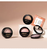 Demi Matte Natural Finish Baked Brighten Color Correcting Powder Foundation Buildable Light to Coverage Oil Control Makeup