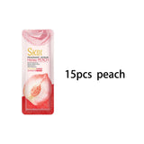 FENYI 15pcs Shea Butter Body Scrub Face Exfoliating Peach Extract Deep Cleansing Moisturizer Soft Whitening Skin Care Body Care