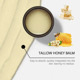 Beef Tallow Honey Balm Moisturizing Hydrating Face Cream Body Lotion Fades Fine Lines Tighten Soothen Brightening Facial Skin