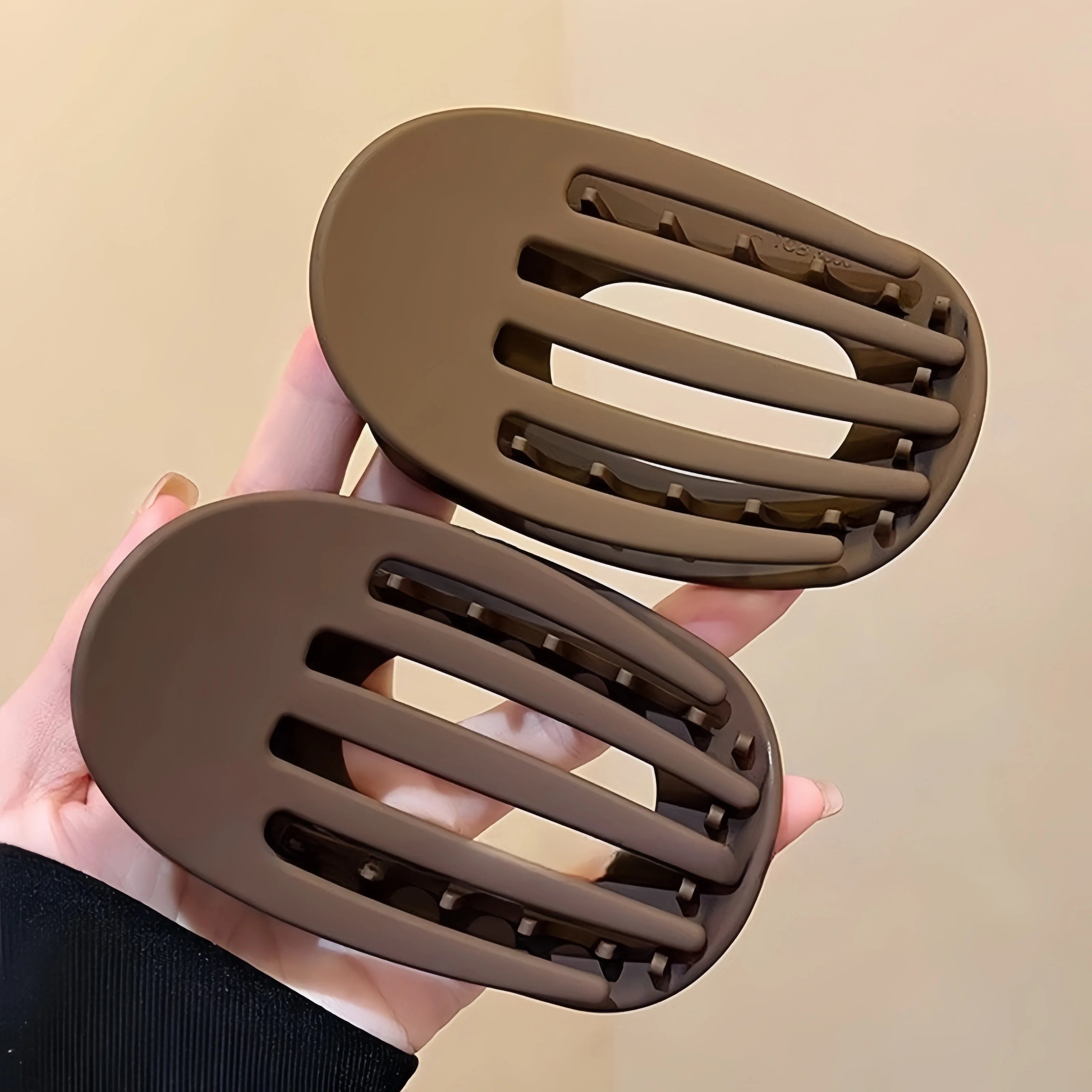 Korean Elegant Hair Claws Crab Matte Acetic Acid Hair Clip Spoon Hairgrip Hairpin New Barrettes Ponytail Women Hair Accessories
