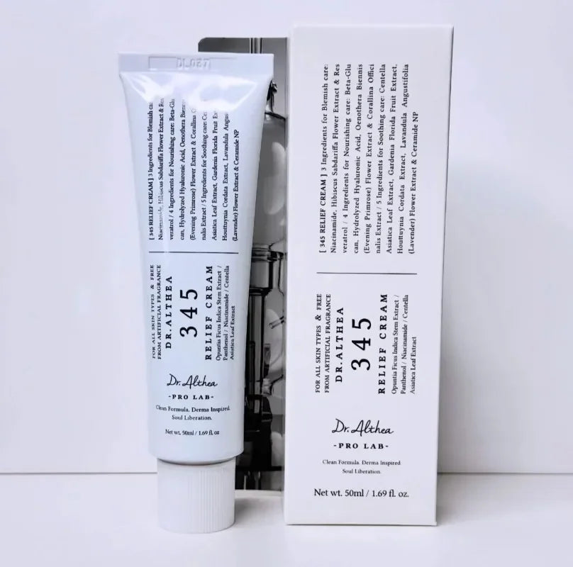 Original Dr.Althea 345 Relief Cream Mist 147 Antioxidant Whitening Cream Moisturizing Intensive Repair Original Essence Mist