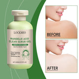 Mandelic Acid Clean Scrub Gel Gentle Exfoliator Dead Smooth Skin Care Product Deep Clean Scrub Improve Facial Texture Appearance