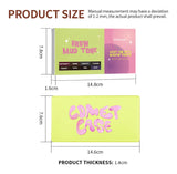 Multi Cream Eyebrow Blush Highlighter Palette Long Wearing Eyeshadow Palette Matte Shimmer Finish With Free Brush & Powder Puff