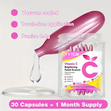 Vitamin C Brightening Serum Capsules – Hydrating Facial Serum