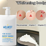 500ml Korean Whitening Body Wash Glow Recharge illuminates & Exfoliates skin with brightening