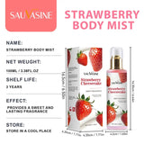 Strawberry Women's Perfume Clothing Spray Vitality Charm Coconut Body Milk Fragrance Spray Brand Sweet Charm Strawberry Perfume
