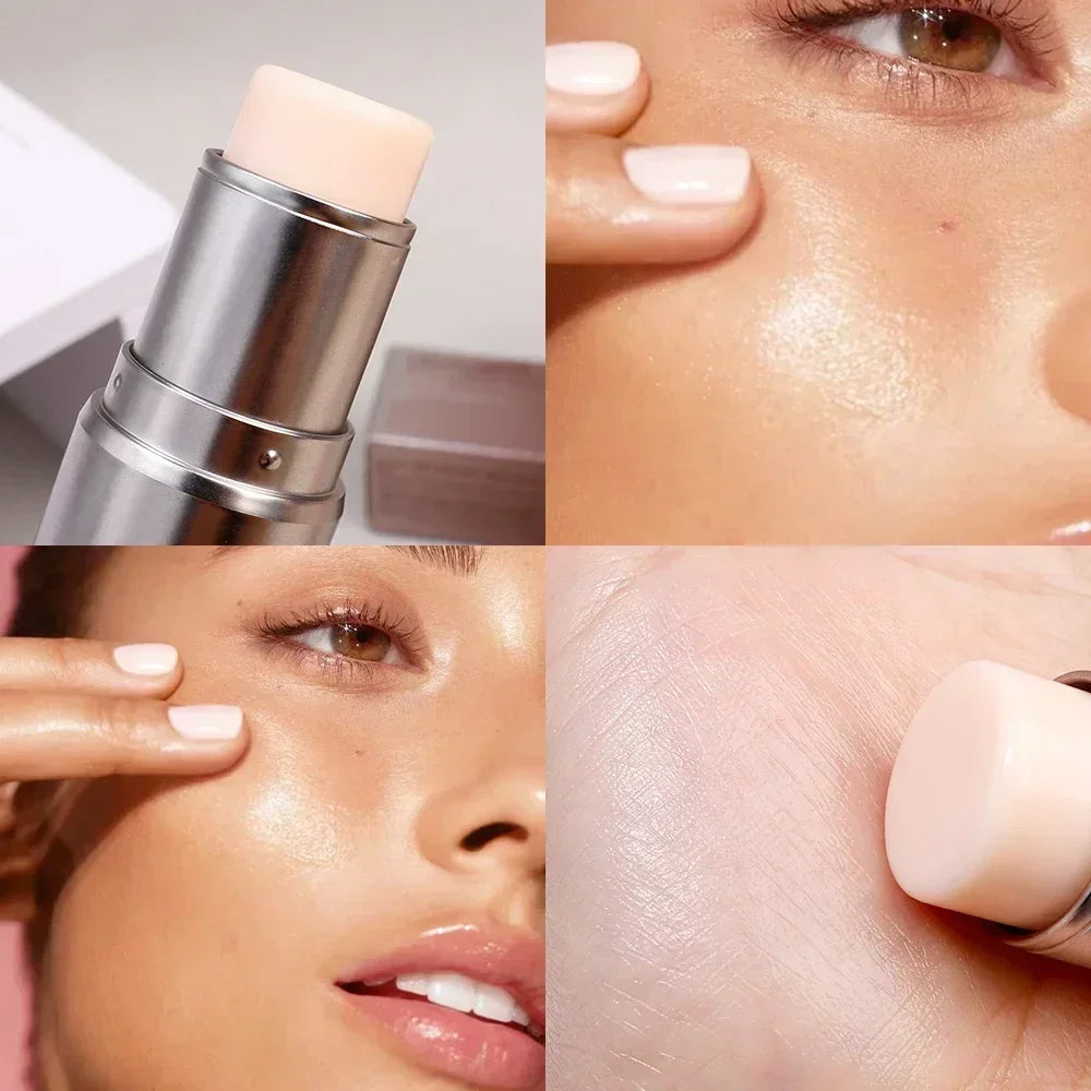 Waterproof Brighten Face Highlighter Blush Stick Makeup Glitter Corrector Contour Illuminator Shimmer Rouge Stick Cream Cosmetic