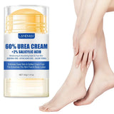 40g Ultra-Hydrating 60% Urea Foot Cream Aloe Vera for Softening Dry Cracked Feet - Gentle Exfoliation Daily Foot Care Solution