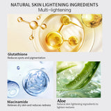 AILKE Double Glutathione Dark Spots Remover Face Cream, For Armpit, Elbows, Legs, White Spots, Age Spots, Sun Spots, Freckles