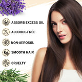 Lockmio Volumizing Natural Rice Dry Shampoo Smoothing Matte Fluffy Cleansing Refreshing Hair Absorbs Oil Powder